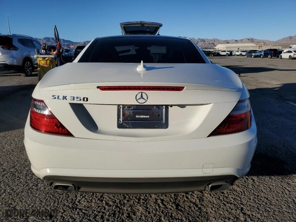 2013 Mercedes-Benz SLK-Class SLK 350 with VIN WDDPK5HA1DF055827, listed as a Copart auction lot 79471224 with 44,959 mi miles and Salvage Title. Bid and sale history available at carsss.com. Image 6.