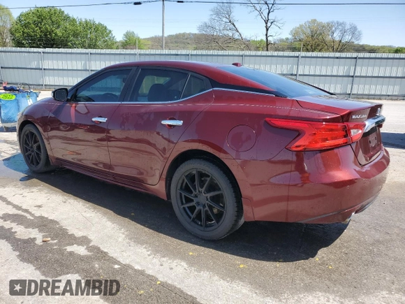 2016 Nissan Maxima SV with VIN 1N4AA6AP9GC447358, listed as a Copart auction lot 52138925 with 114,907 mi miles and Salvage Title. Bid and sale history available at carsss.com. Image 2.