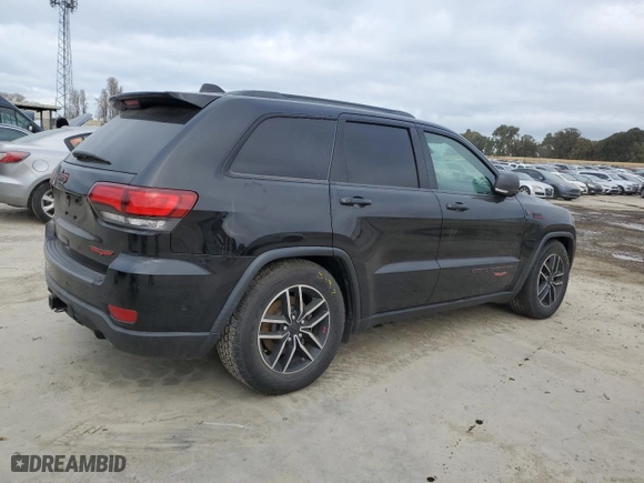 2019 Jeep Grand Cherokee Trailhawk with VIN 1C4RJFLT1KC640958, listed as a Copart auction lot 47640714 with 40,393 mi miles. Bid and sale history available at carsss.com. Image 3.
