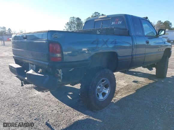 1999 Dodge Ram 1500 with VIN 3B7HF13Z7XG118165, listed as a IAAI auction lot 41385547 with 1 mi miles. Bid and sale history available at carsss.com. Image 4.