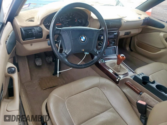 1997 BMW 3 Series Z3 1.9 z VIN 4USCH7324VLB79724, wystawiony jako Copart lot #59796475 z przebiegiem 141 737 mil mil oraz Szkoda całkowita • Salvage title. Historia ofert i sprzedaży dostępna na DreamBid. Obrazek 8.