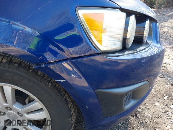 2014 Chevrolet Sonic LT with VIN 1G1JC6SG7E4118564, listed as a IAAI auction lot 41827748 with 120,326 mi miles. Bid and sale history available at carsss.com. Image 13.