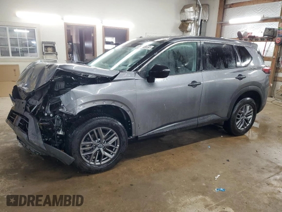 2024 Nissan Rogue S with VIN 5N1BT3AB9RC699606, listed as a Copart auction lot 53701385 with 31,471 mi miles and Salvage Title. Bid and sale history available at DreamBid. Image 1.
