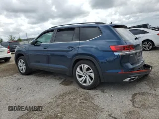2023 Volkswagen Atlas SE z VIN 1V2WR2CA2PC537153, wystawiony jako Copart lot #74690524 z przebiegiem 10 628 mil mil oraz Szkoda całkowita • Salvage title. Historia ofert i sprzedaży dostępna na DreamBid. Obrazek 2.