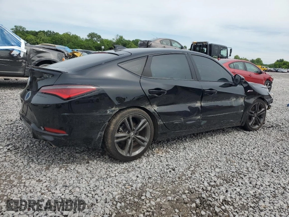 2024 Acura Integra Technology with VIN 19UDE4H66RA015128, listed as a Copart auction lot 56436745 with 15,040 mi miles and Salvage title. Bid and sale history available at DreamBid. Image 3.
