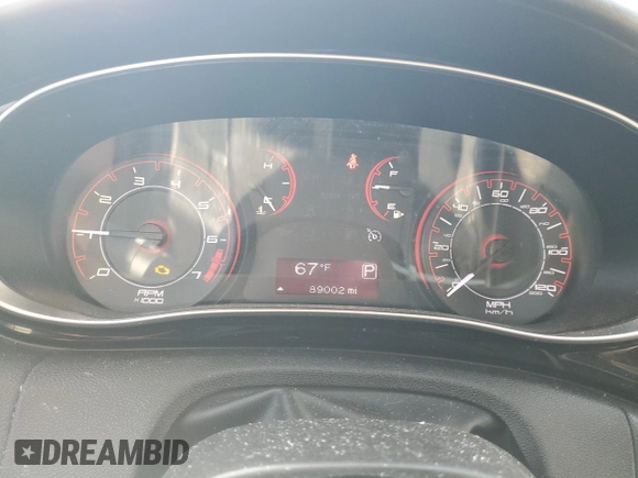 2013 Dodge Dart SXT with VIN 1C3CDFBA0DD292004, listed as a Copart auction lot 50992255 with 89,002 mi miles and Salvage Title. Bid and sale history available at DreamBid. Image 9.