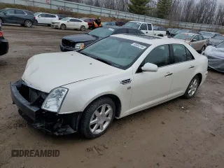 2010 Cadillac STS AWD with VIN 1G6DU6EV9A0111485, listed as a Copart auction lot 85063744 with 124,862 mi miles and Clean Title. Bid and sale history available at carsss.com. Image 1.