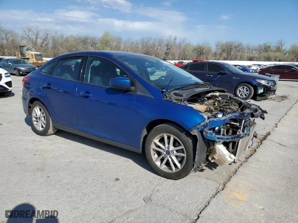 2018 Ford Focus SE with VIN 1FADP3F27JL273109, listed as a Copart auction lot 50537485 with 40,900 mi miles and Salvage Title. Bid and sale history available at carsss.com. Image 4.