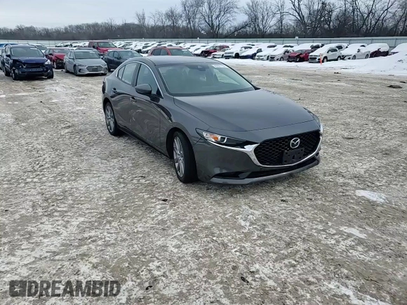 2019 Mazda 3 Preferred with VIN 3MZBPADL6KM112295, listed as a Copart auction lot 45591735 with 35,581 mi miles and Salvage Title. Bid and sale history available at DreamBid. Image 13.