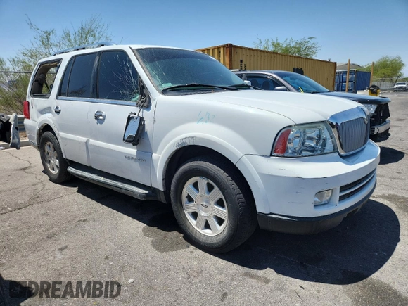 2006 Lincoln Navigator Luxury with VIN 5LMFU27566LJ29033, listed as a Copart auction lot 61047865 with Not provided miles and Salvage title. Bid and sale history available at DreamBid. Image 4.