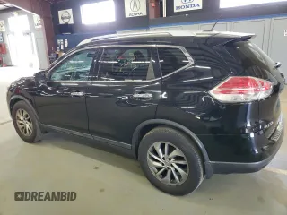 2015 Nissan Rogue SL with VIN 5N1AT2MV9FC817676, listed as a Copart auction lot 55464705 with 254,530 mi miles and Clean Title. Bid and sale history available at carsss.com. Image 2.