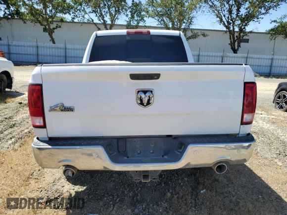 2017 Ram 1500 Big Horn with VIN 1C6RR6LM8HS855731, listed as a Copart auction lot 55633165 with Not provided miles and Non repairable. Bid and sale history available at DreamBid. Image 6.