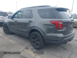2018 Ford Explorer Sport with VIN 1FM5K8GT8JGB79584, listed as a IAAI auction lot 41894627 with 99,143 mi miles and . Bid and sale history available at DreamBid. Image 3.
