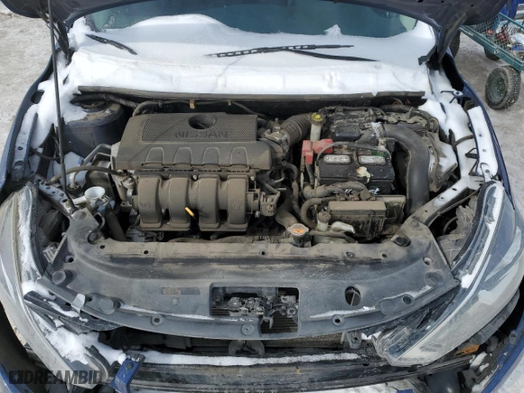 2017 Nissan Sentra SV with VIN 3N1AB7AP4HY223763, listed as a Copart auction lot 45893815 with 144,362 mi miles and Salvage Title. Bid and sale history available at carsss.com. Image 12.