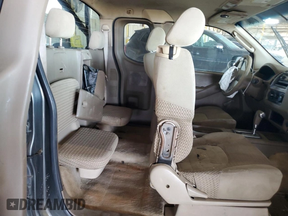 2005 Nissan Frontier SE with VIN 1N6AD06U85C440652, listed as a Copart auction lot 66146454 with 219,061 mi miles and Salvage title. Bid and sale history available at DreamBid. Image 11.