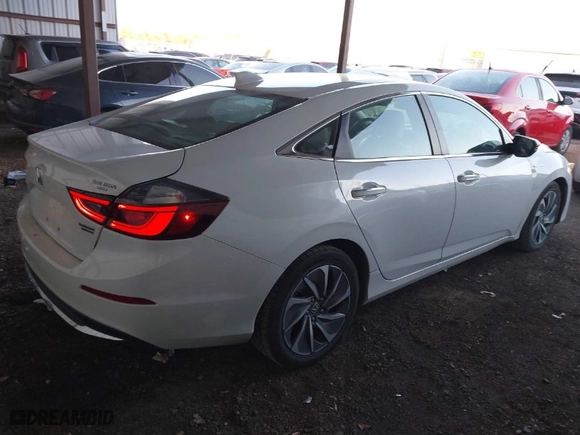 2022 Honda Insight Touring with VIN 19XZE4F93NE004533, listed as a IAAI auction lot 41005286 with 70,521 mi miles. Bid and sale history available at carsss.com. Image 4.