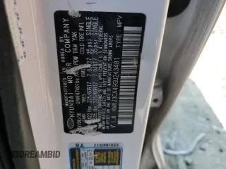 2016 Hyundai Tucson SE z VIN KM8J3CA49GU243481, wystawiony jako Copart lot #54656555 z przebiegiem 124 872 mil mil oraz Szkoda całkowita • Salvage title. Historia ofert i sprzedaży dostępna na DreamBid. Obrazek 13.