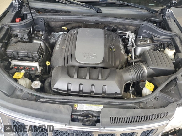 2013 Jeep Grand Cherokee Overland with VIN 1C4RJECT6DC526032, listed as a Copart auction lot 55660905 with 97,406 mi miles and Salvage Title. Bid and sale history available at DreamBid. Image 12.