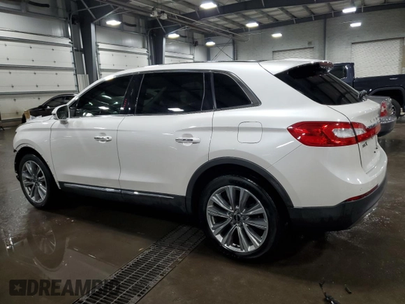 2016 Lincoln MKX Reserve with VIN 2LMTJ8LPXGBL43716, listed as a Copart auction lot 49062125 with 102,011 mi miles and Salvage Title. Bid and sale history available at carsss.com. Image 2.