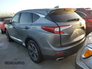 2022 Acura RDX w/Advance Package with VIN 5J8TC2H75NL017109, listed as a Copart auction lot 76574294 with 3,517 mi miles and Non Repairable. Bid and sale history available at carsss.com. Image 2.