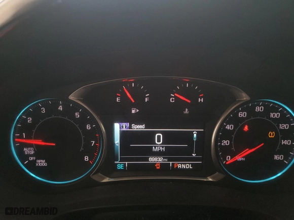 2017 Chevrolet Malibu LT with VIN 1G1ZE5ST3HF270189, listed as a Copart auction lot 69223824 with 69,832 mi miles and Salvage Title. Bid and sale history available at carsss.com. Image 9.
