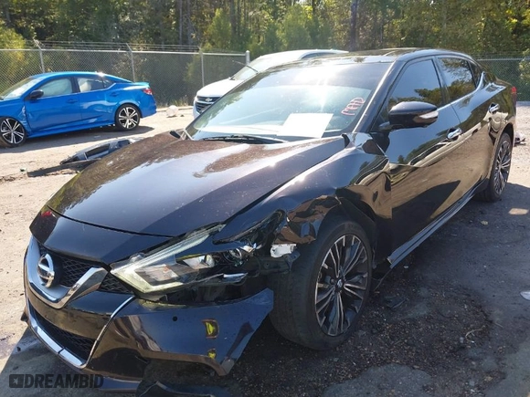 2017 Nissan Maxima SV with VIN 1N4AA6AP5HC393932, listed as a IAAI auction lot 40480329 with 131,801 mi miles. Bid and sale history available at carsss.com. Image 6.