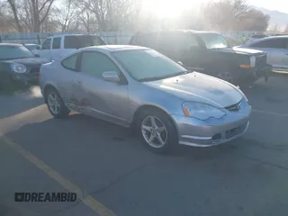 2002 Acura RSX Auto with VIN JH4DC54812C005830, listed as a IAAI auction lot 41723989 with 158,456 mi miles. Bid and sale history available at carsss.com. Image 1.