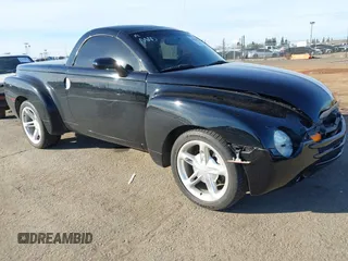 2003 Chevrolet SSR LS with VIN 1GCES14P33B100292, listed as a IAAI auction lot 41196790 with 68,970 mi miles and . Bid and sale history available at DreamBid. Image 1.