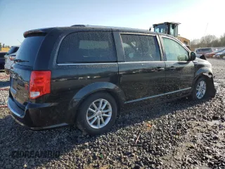 2019 Dodge Grand Caravan SXT with VIN 2C4RDGCG5KR519017, listed as a Copart auction lot 48545795 with 158,347 mi miles and Salvage Title. Bid and sale history available at carsss.com. Image 3.