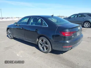 2018 Audi A4 Premium Plus with VIN WAUENAF42JA074259, listed as a IAAI auction lot 41774298 with 147,162 mi miles. Bid and sale history available at carsss.com. Image 3.