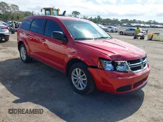 2015 Dodge Journey American Value Pkg with VIN 3C4PDCAB4FT679285, listed as a IAAI auction lot 41600486 with 161,459 mi miles. Bid and sale history available at carsss.com. Image 1.