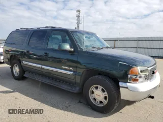 2001 GMC Yukon XL SLT with VIN 3GKEC16TX1G169562, listed as a Copart auction lot 44432025 with 208,032 mi miles and Salvage Title. Bid and sale history available at carsss.com. Image 4.