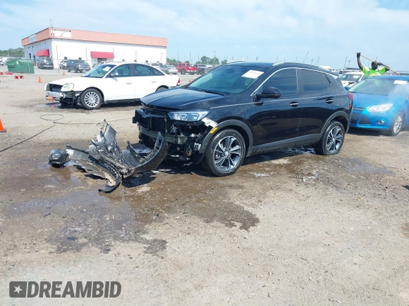 2023 Buick Encore GX Select with VIN KL4MMDS28PB151947, listed as a IAAI auction lot 39680439 with 9,437 mi miles and . Bid and sale history available at DreamBid. Image 17.