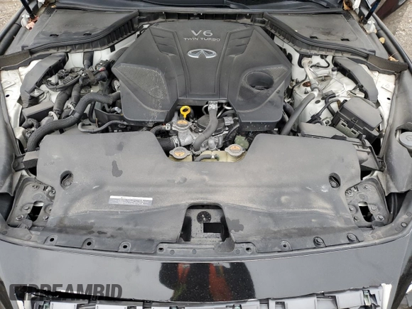 2020 Infiniti Q50 3.0t LUXE with VIN JN1EV7AR8LM256092, listed as a Copart auction lot 50659305 with 96,947 mi miles and Salvage Title. Bid and sale history available at carsss.com. Image 11.