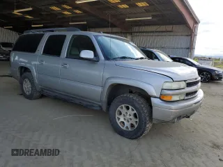 2005 Chevrolet Suburban Z71 with VIN 3GNFK16Z25G113295, listed as a Copart auction lot 47985685 with 0 mi miles and Salvage Title. Bid and sale history available at carsss.com. Image 4.
