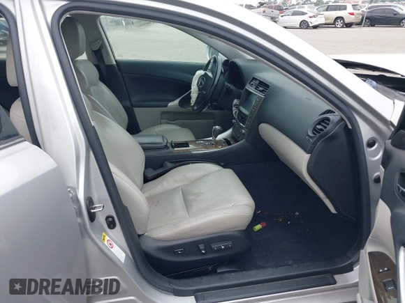 2010 Lexus IS 250 with VIN JTHBF5C27A5113691, listed as a IAAI auction lot 42441677 with Not provided miles and . Bid and sale history available at DreamBid. Image 5.