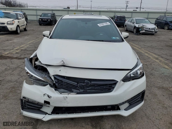 2022 Subaru Impreza Sport with VIN 4S3GKAM68N3605905, listed as a Copart auction lot 41421785 with 9,075 mi miles and Salvage Title. Bid and sale history available at carsss.com. Image 5.
