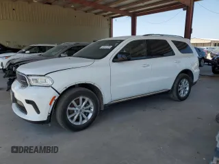 2023 Dodge Durango SXT z VIN 1C4RDHAGXPC635242, wystawiony jako Copart lot #56583845 z przebiegiem 55 380 mil mil oraz Czysty tytuł • Clean title. Historia ofert i sprzedaży dostępna na DreamBid. Obrazek 1.