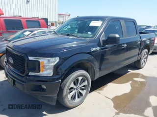 2019 Ford F-150 XL with VIN 1FTEW1CP1KKE90717, listed as a IAAI auction lot 41849276 with 113,241 mi miles and . Bid and sale history available at DreamBid. Image 2.