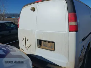 2014 Chevrolet Express Cargo Van with VIN 1GCWGFCAXE1205405, listed as a IAAI auction lot 41700218 with 397,332 mi miles. Bid and sale history available at carsss.com. Image 16.