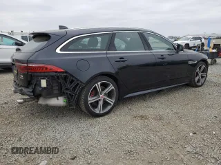 2018 Jaguar XF with VIN SAJBP2FV8JCY65089, listed as a Copart auction lot 53532265 with 39,312 mi miles and Salvage Title. Bid and sale history available at DreamBid. Image 3.