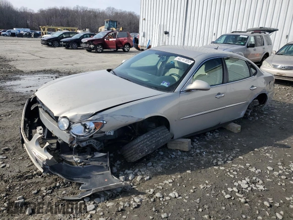 2009 Buick LaCrosse CX with VIN 2G4WC582891157003, listed as a Copart auction lot 43747855 with 89,812 mi miles and Salvage Title. Bid and sale history available at carsss.com. Image 1.