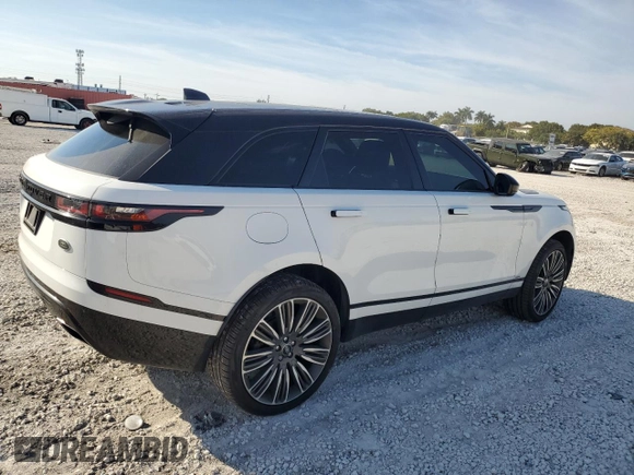 2020 Land Rover Range Rover Velar R-Dynamic S z VIN SALYK2FV5LA283904, wystawiony jako Copart lot #43028355 z przebiegiem 44 026 mil mil oraz Szkoda całkowita • Salvage title. Historia ofert i sprzedaży dostępna na DreamBid. Obrazek 3.