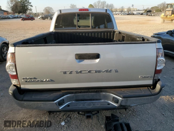 2010 Toyota Tacoma with VIN 5TEUX4EN1AZ739811, listed as a Copart auction lot 48474875 with 136,124 mi miles and Salvage Title. Bid and sale history available at carsss.com. Image 6.