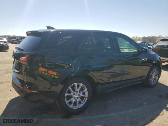 2020 Chevrolet Equinox LS with VIN 2GNAXHEV1L6109198, listed as a Copart auction lot 48431065 with 113,763 mi miles and Salvage Title. Bid and sale history available at carsss.com. Image 3.