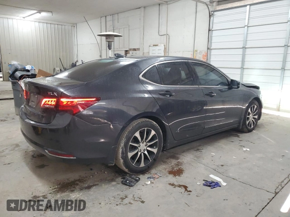 2015 Acura TLX with VIN 19UUB1F39FA010534, listed as a Copart auction lot 86807704 with 132,376 mi miles and Salvage title. Bid and sale history available at DreamBid. Image 3.