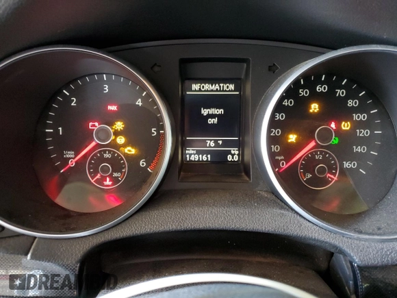 2012 Volkswagen Jetta TDI w/Sunroof & Nav with VIN 3VWPL7AJ3CM711695, listed as a Copart auction lot 55512875 with 149,161 mi miles and Salvage title. Bid and sale history available at DreamBid. Image 9.