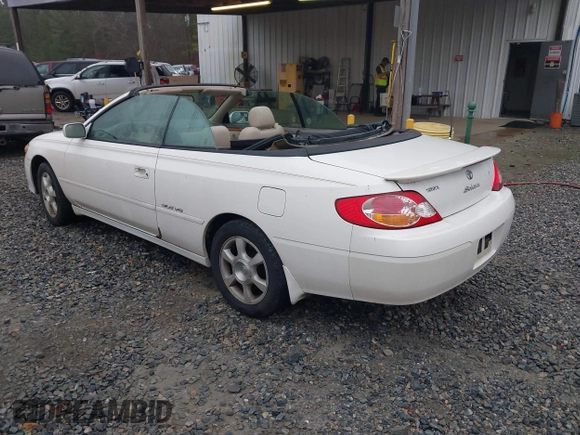 2002 Toyota Solara SE with VIN 2T1FF22P12C592449, listed as a IAAI auction lot 41537596 with 155,703 mi miles and . Bid and sale history available at DreamBid. Image 3.