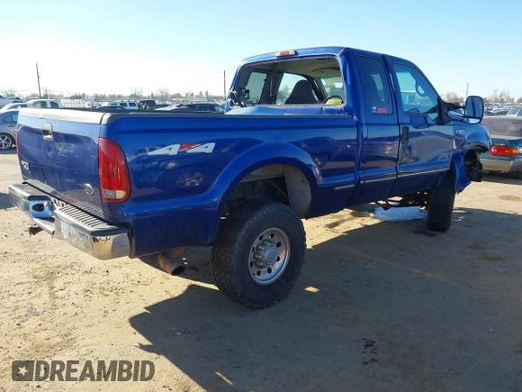 1999 Ford F-250 XL с VIN 1FTNX21F0XEA21055, выставлен на аукционе IAAI как лот 41337200 с пробегом 173 431 миль миль и . История ставок и продаж доступна на DreamBid. Изображение 4.