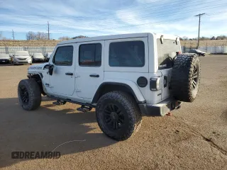 2021 Jeep Wrangler Unlimited Rubicon with VIN 1C4JJXFM2MW520188, listed as a Copart auction lot 86920344 with 91,861 mi miles and Salvage Title. Bid and sale history available at carsss.com. Image 2.